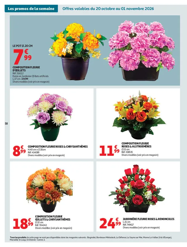 Catalogue Auchan · du 20 octobre 2026 au 25 octobre 2026 — page 58