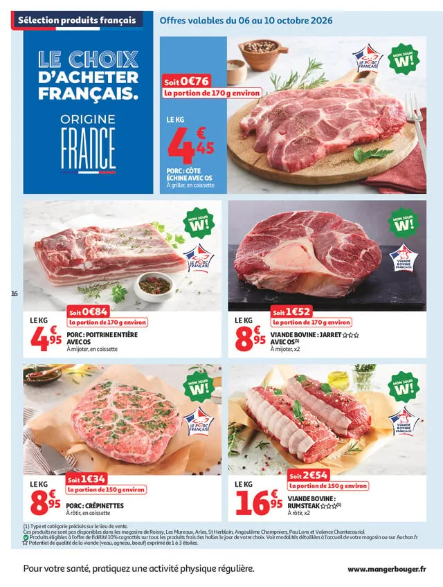 Catalogue Auchan · du 6 octobre 2026 au 18 octobre 2026 — page 16