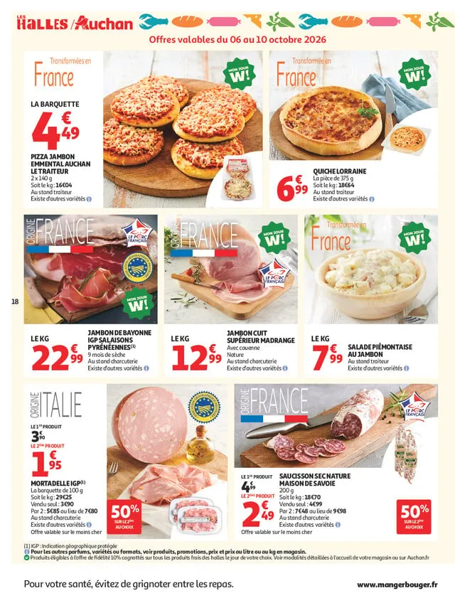 Catalogue Auchan · du 6 octobre 2026 au 18 octobre 2026 — page 18