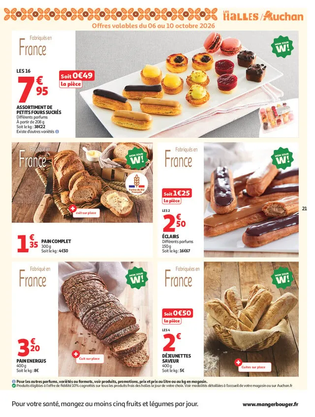 Catalogue Auchan · du 6 octobre 2026 au 18 octobre 2026 — page 21