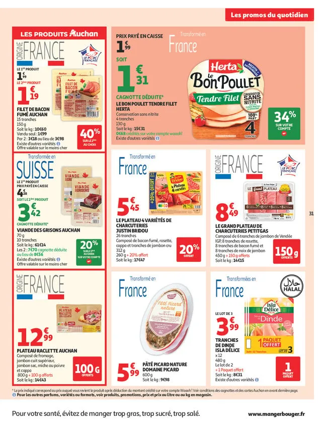 Catalogue Auchan · du 6 octobre 2026 au 18 octobre 2026 — page 31