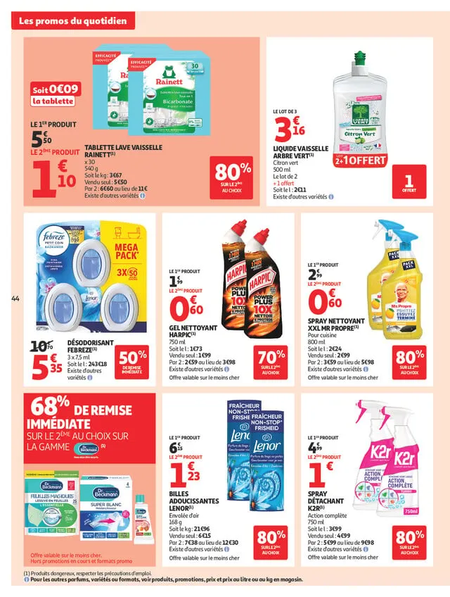 Catalogue Auchan · du 6 octobre 2026 au 18 octobre 2026 — page 44