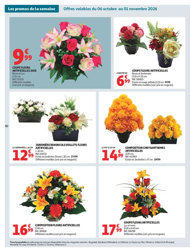 Catalogue Auchan · du 6 octobre 2026 au 18 octobre 2026 — page 50