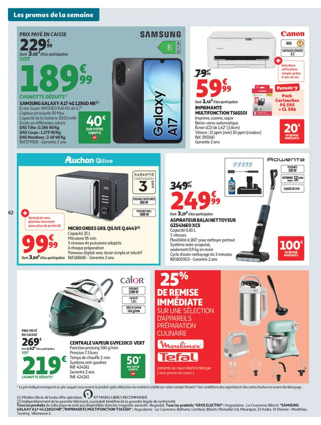 Catalogue Auchan · du 6 octobre 2026 au 18 octobre 2026 — page 62