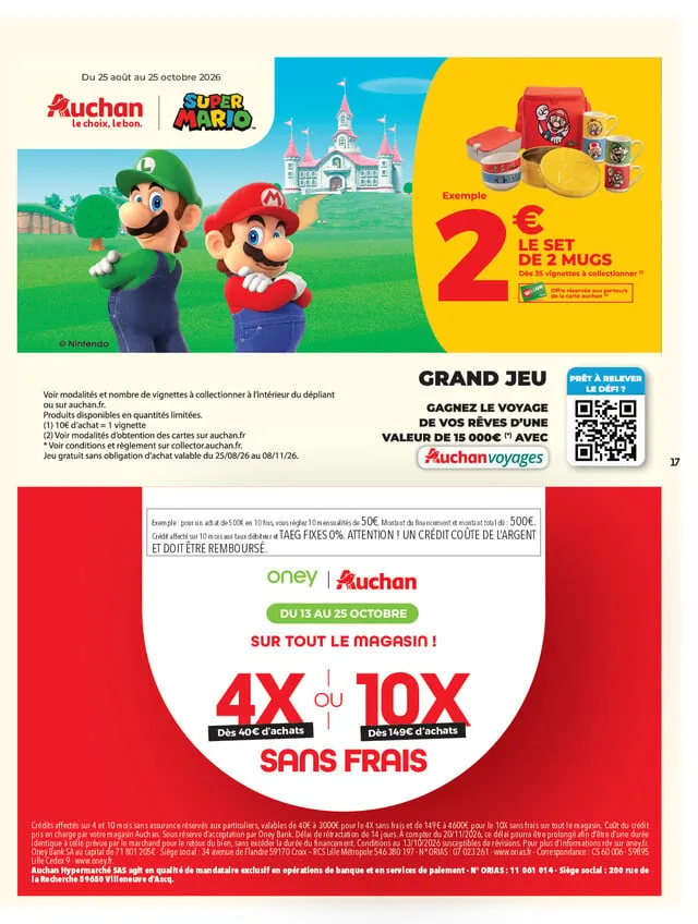 Catalogue Auchan · du 13 octobre 2026 au 25 octobre 2026 — page 17
