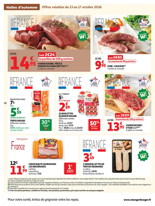 Catalogue Auchan · du 13 octobre 2026 au 25 octobre 2026 — page 42