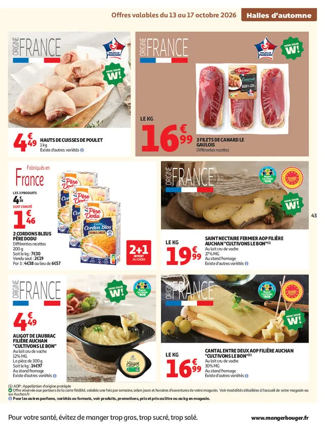 Catalogue Auchan · du 13 octobre 2026 au 25 octobre 2026 — page 43