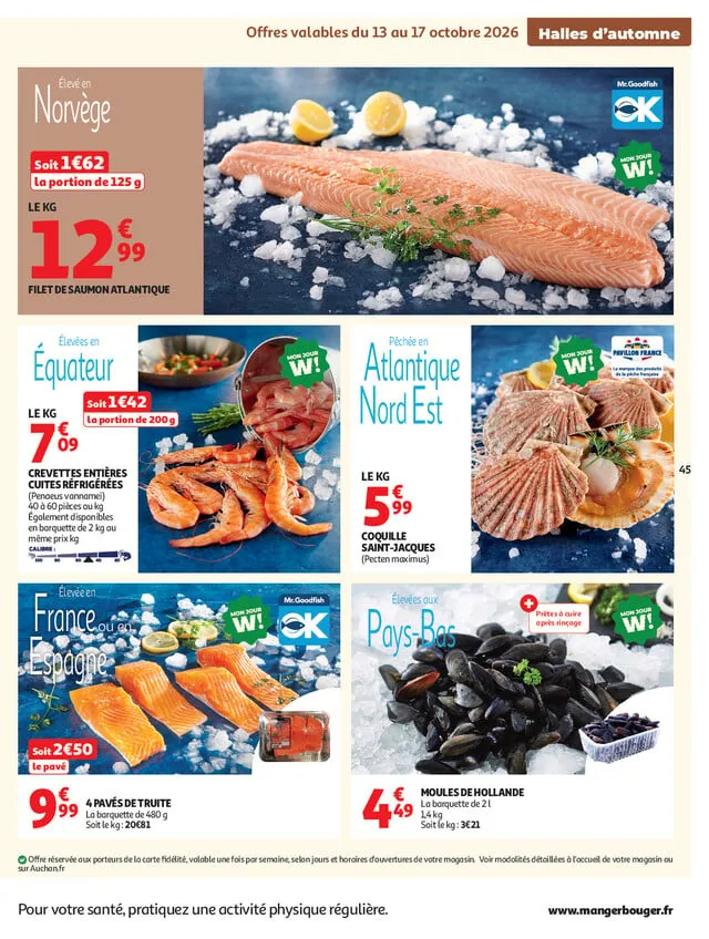 Catalogue Auchan · du 13 octobre 2026 au 25 octobre 2026 — page 45