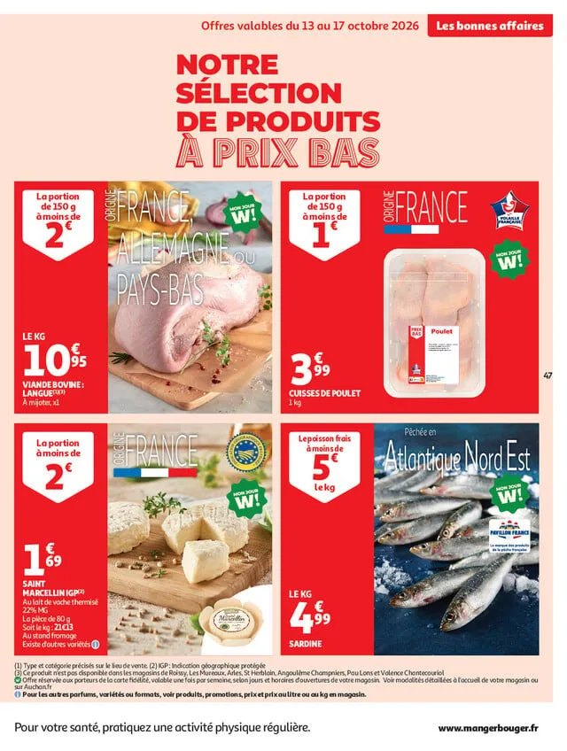 Catalogue Auchan · du 13 octobre 2026 au 25 octobre 2026 — page 47