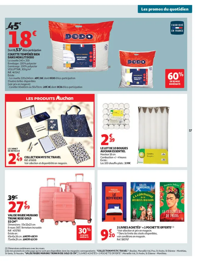 Catalogue Auchan · du 13 octobre 2026 au 25 octobre 2026 — page 57