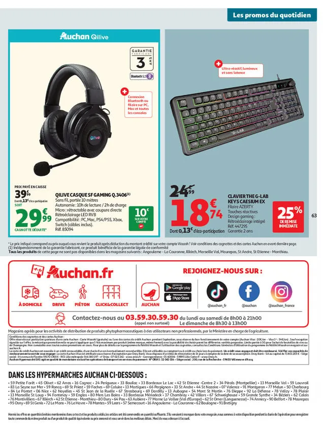 Catalogue Auchan · du 13 octobre 2026 au 25 octobre 2026 — page 63