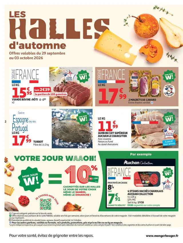 Catalogue Auchan · du 29 septembre 2026 au 11 octobre 2026 — page 4