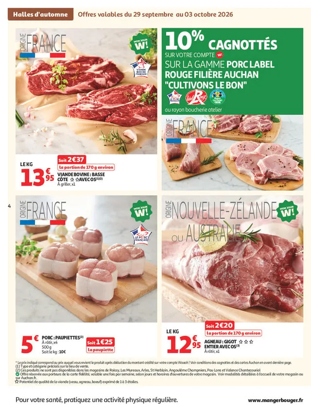 Catalogue Auchan · du 29 septembre 2026 au 11 octobre 2026 — page 6