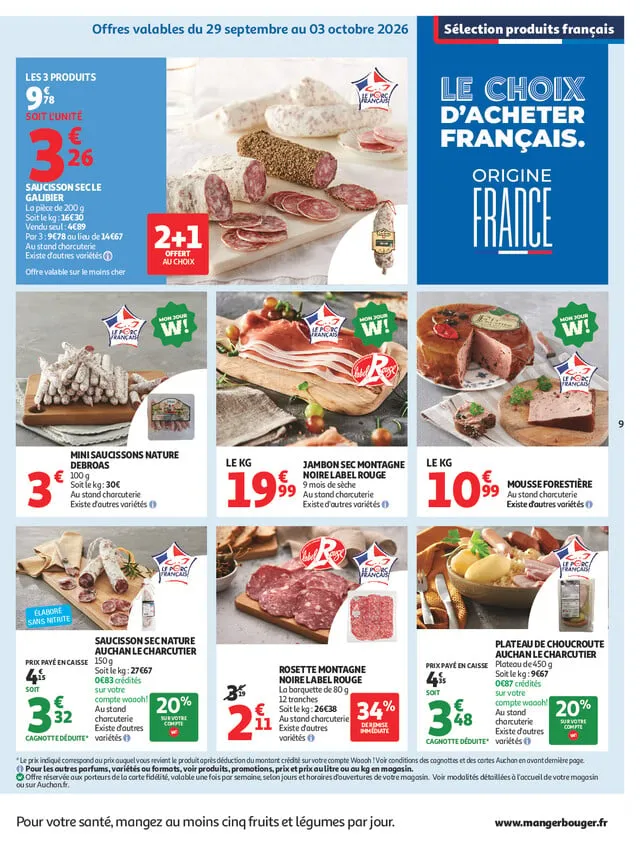Catalogue Auchan · du 29 septembre 2026 au 11 octobre 2026 — page 11