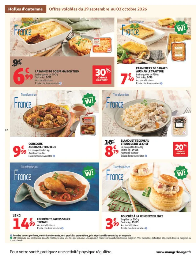 Catalogue Auchan · du 29 septembre 2026 au 11 octobre 2026 — page 14