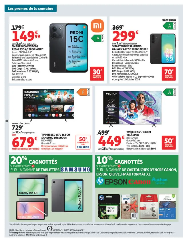Catalogue Auchan · du 29 septembre 2026 au 11 octobre 2026 — page 52