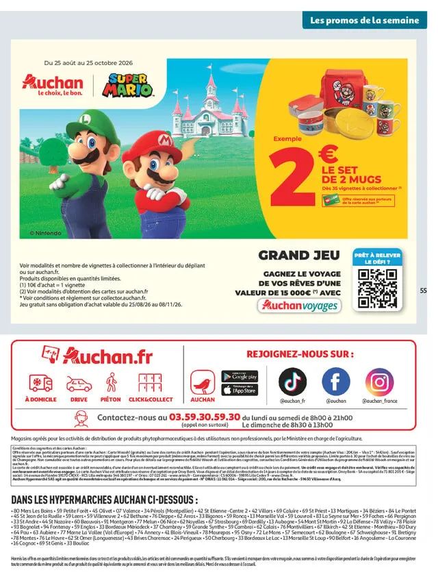 Catalogue Auchan · du 29 septembre 2026 au 11 octobre 2026 — page 57