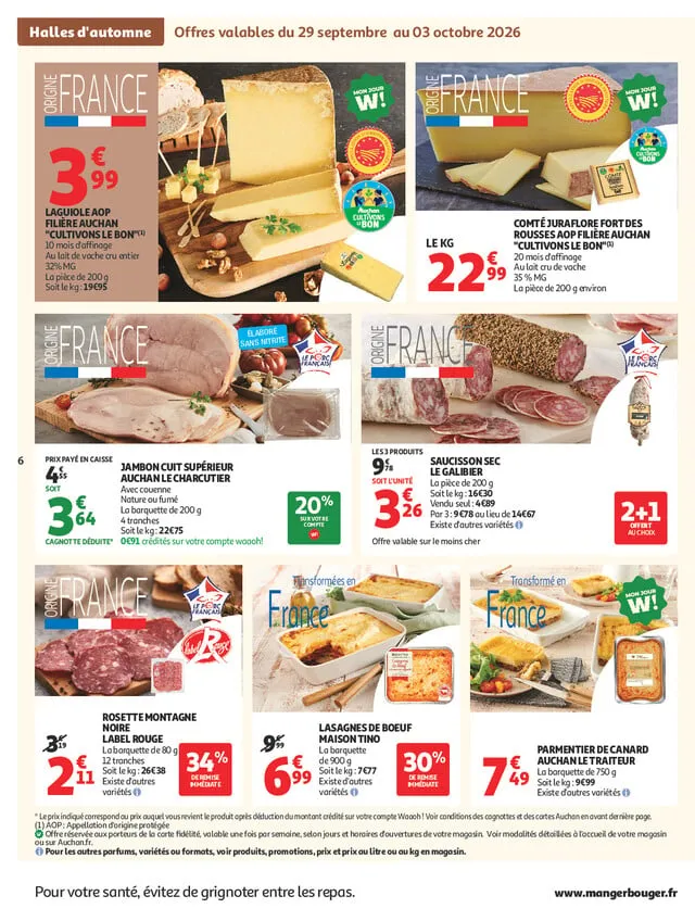 Catalogue Auchan · du 29 septembre 2026 au 10 octobre 2026 — page 6