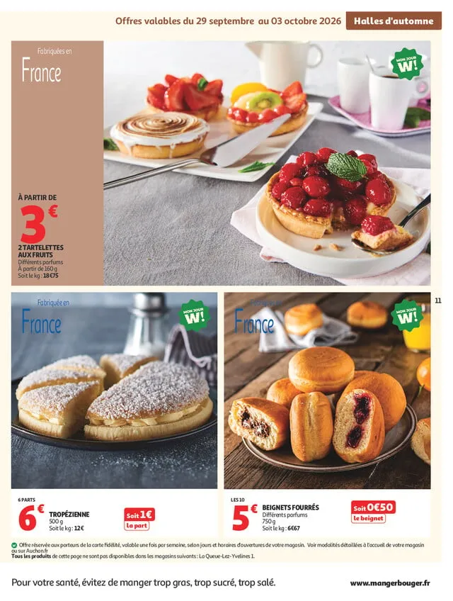 Catalogue Auchan · du 29 septembre 2026 au 10 octobre 2026 — page 11
