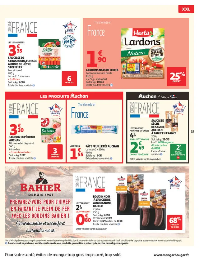 Catalogue Auchan · du 29 septembre 2026 au 10 octobre 2026 — page 15
