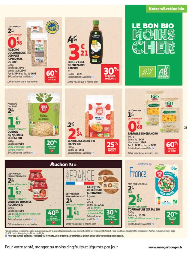 Catalogue Auchan · du 29 septembre 2026 au 10 octobre 2026 — page 21
