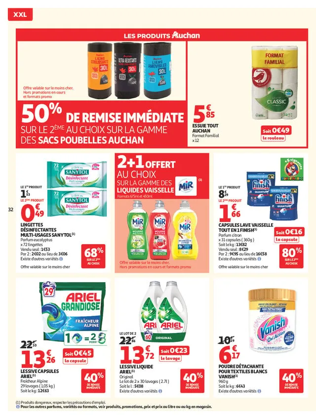 Catalogue Auchan · du 29 septembre 2026 au 10 octobre 2026 — page 32