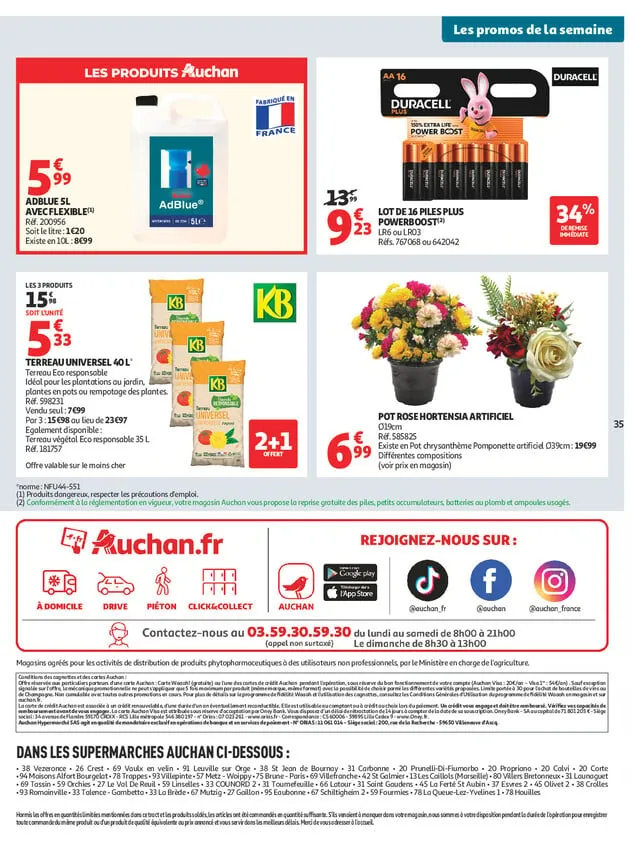 Catalogue Auchan · du 29 septembre 2026 au 10 octobre 2026 — page 35