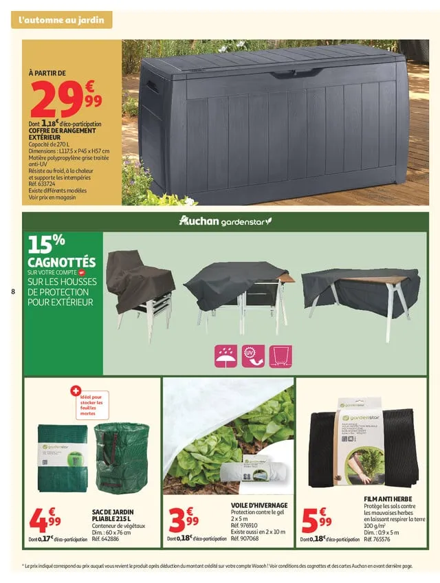 Catalogue Auchan · du 22 septembre 2026 au 11 octobre 2026 — page 8