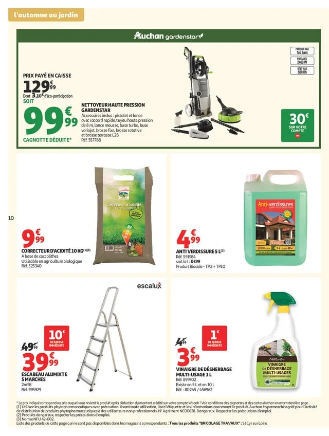 Catalogue Auchan · du 22 septembre 2026 au 11 octobre 2026 — page 10