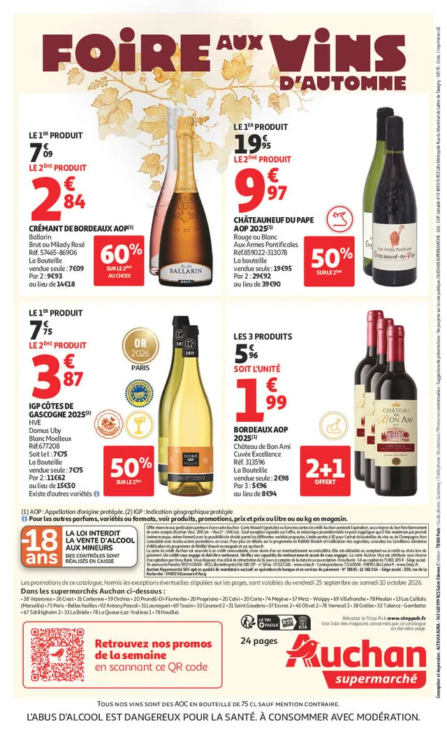 Catalogue Auchan · du 25 septembre 2026 au 11 octobre 2026 — page 24