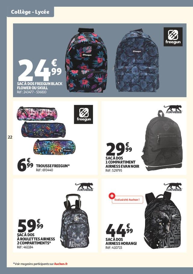 Catalogue Auchan · du 30 juin 2026 au 30 août 2026 — page 22