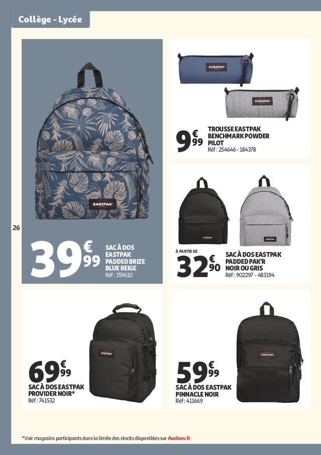 Catalogue Auchan · du 30 juin 2026 au 30 août 2026 — page 26