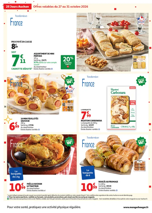 Catalogue Auchan · du 27 octobre 2026 au 1 novembre 2026 — page 16