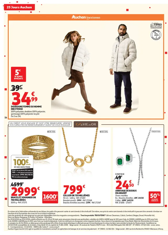 Catalogue Auchan · du 27 octobre 2026 au 1 novembre 2026 — page 54