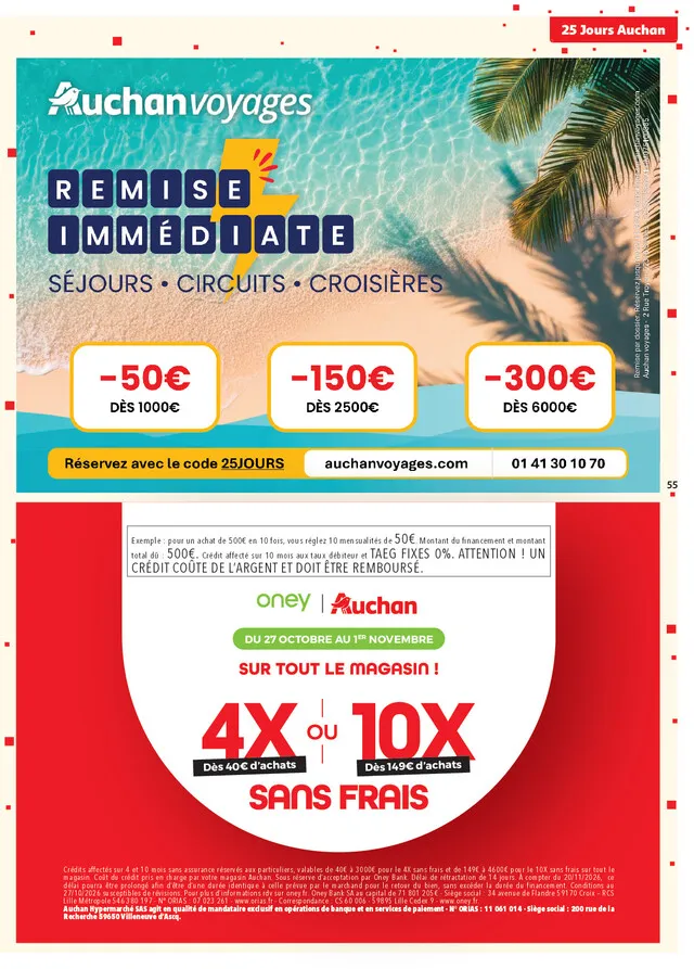 Catalogue Auchan · du 27 octobre 2026 au 1 novembre 2026 — page 55