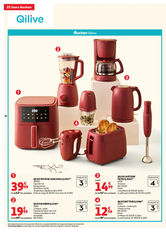 Catalogue Auchan · du 27 octobre 2026 au 1 novembre 2026 — page 58
