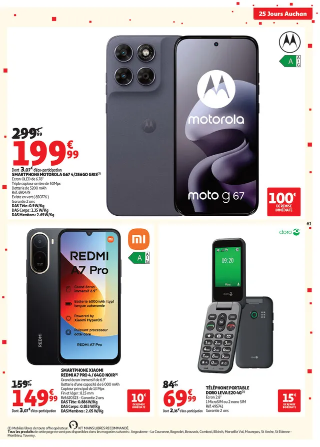 Catalogue Auchan · du 27 octobre 2026 au 1 novembre 2026 — page 61