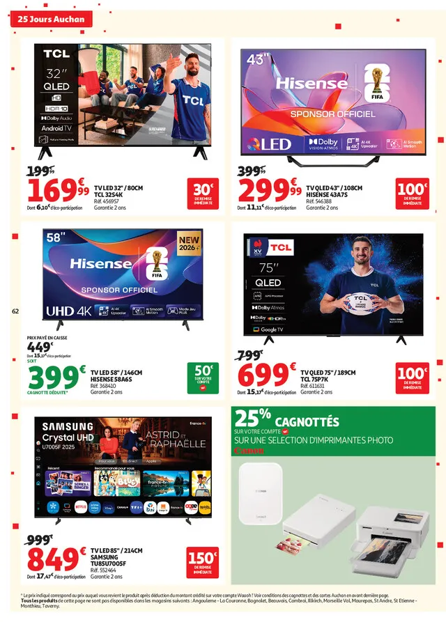 Catalogue Auchan · du 27 octobre 2026 au 1 novembre 2026 — page 62