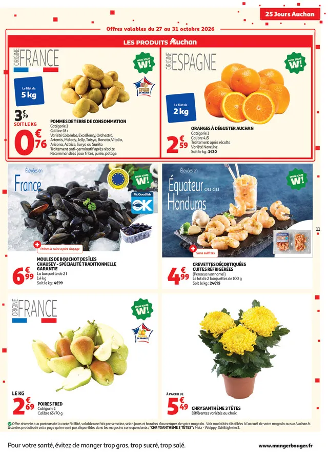 Catalogue Auchan · du 27 octobre 2026 au 31 octobre 2026 — page 11
