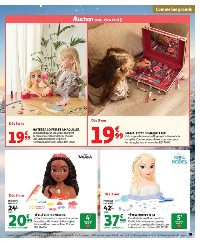 Catalogue Auchan · du 16 octobre 2026 au 6 décembre 2026 — page 31