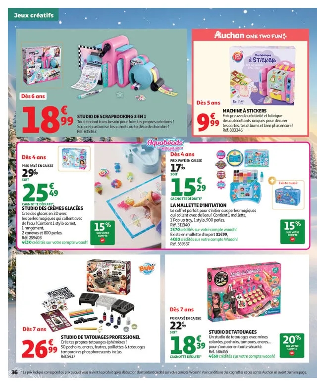 Catalogue Auchan · du 16 octobre 2026 au 6 décembre 2026 — page 36