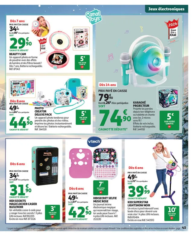 Catalogue Auchan · du 16 octobre 2026 au 6 décembre 2026 — page 43