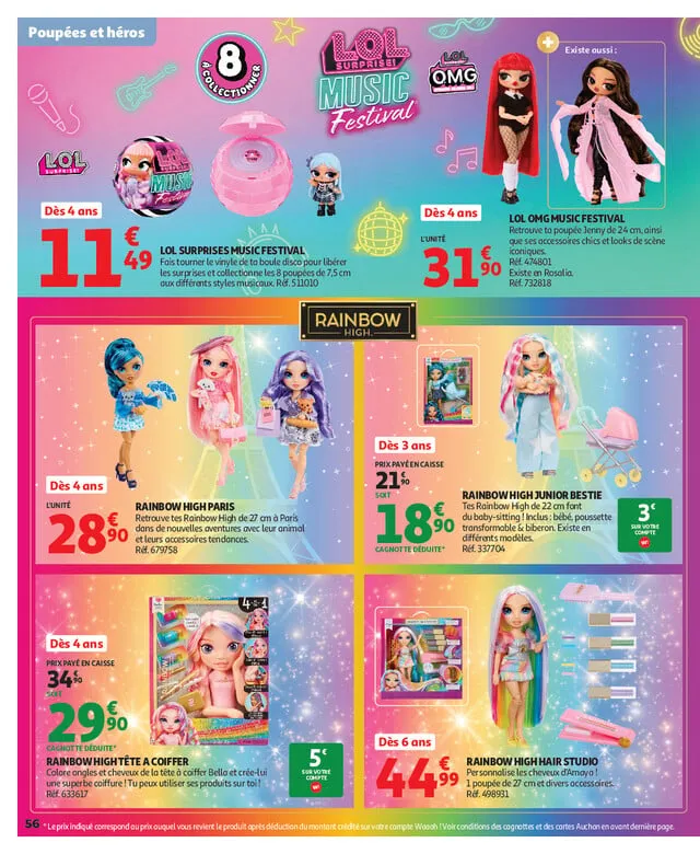 Catalogue Auchan · du 16 octobre 2026 au 6 décembre 2026 — page 56