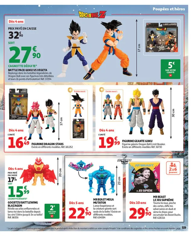 Catalogue Auchan · du 16 octobre 2026 au 6 décembre 2026 — page 59