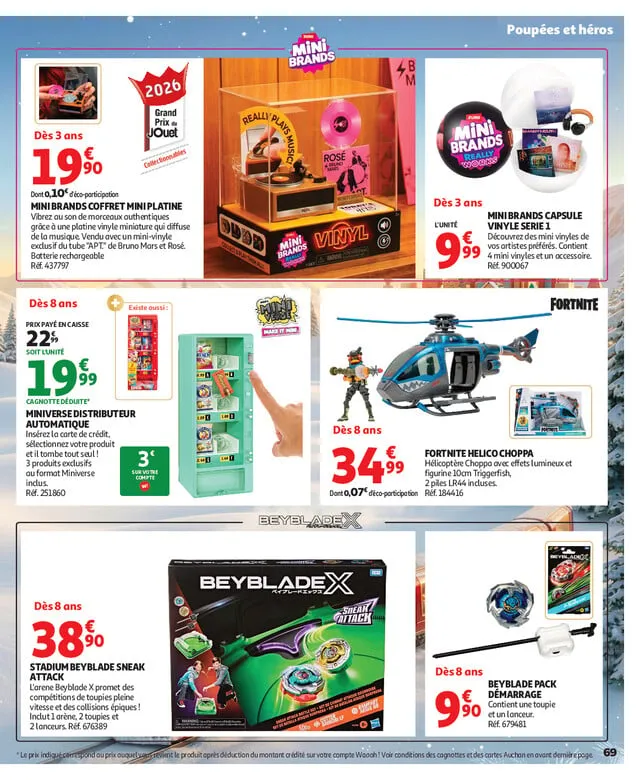 Catalogue Auchan · du 16 octobre 2026 au 6 décembre 2026 — page 69