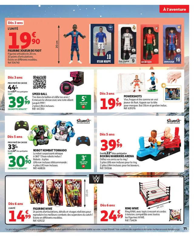 Catalogue Auchan · du 16 octobre 2026 au 6 décembre 2026 — page 71