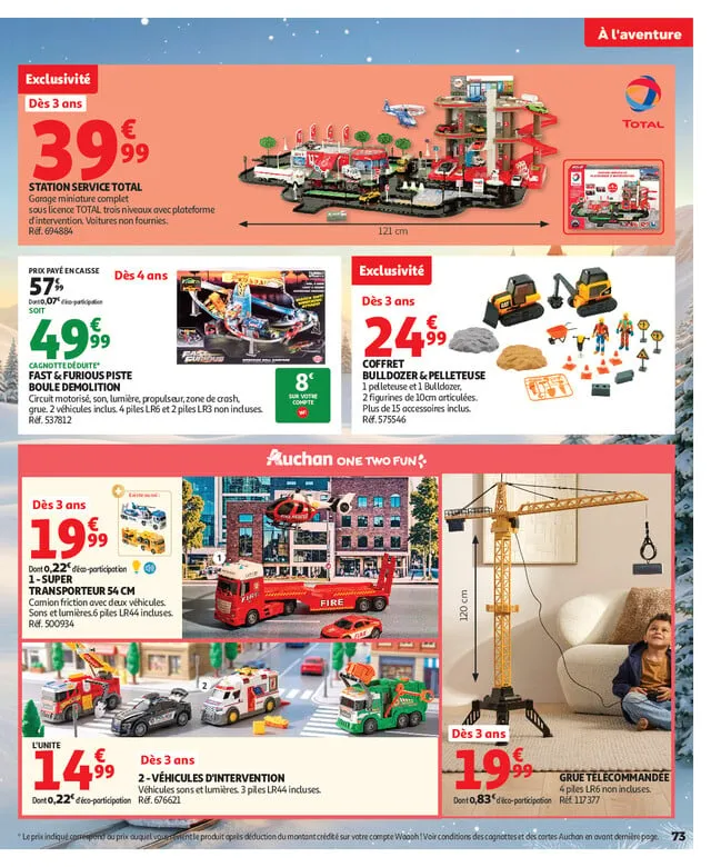 Catalogue Auchan · du 16 octobre 2026 au 6 décembre 2026 — page 73