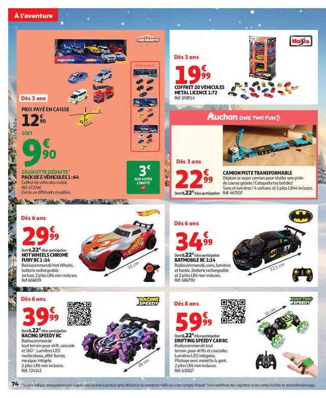 Catalogue Auchan · du 16 octobre 2026 au 6 décembre 2026 — page 74