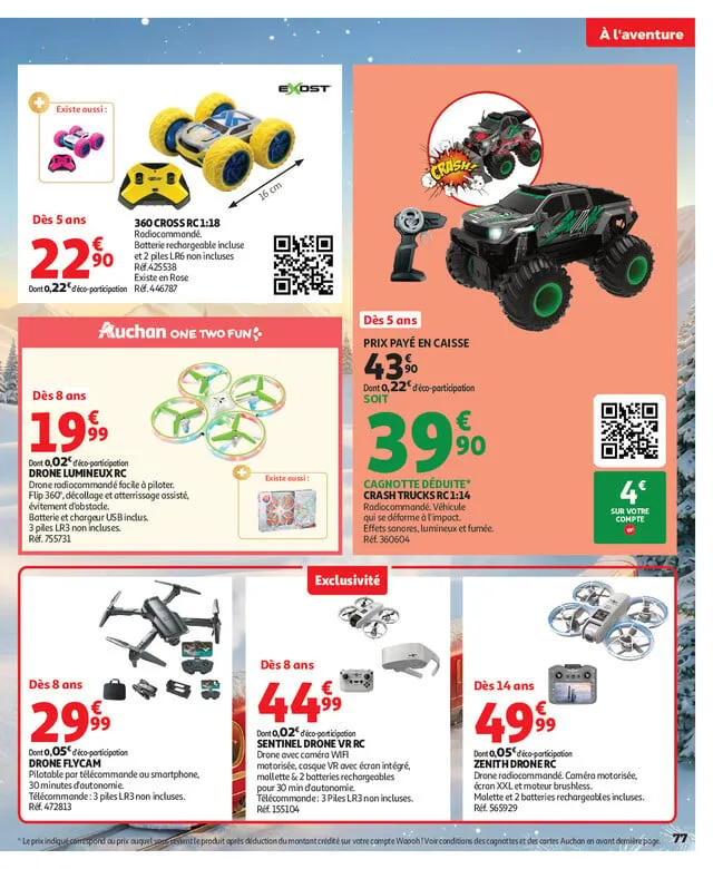 Catalogue Auchan · du 16 octobre 2026 au 6 décembre 2026 — page 77