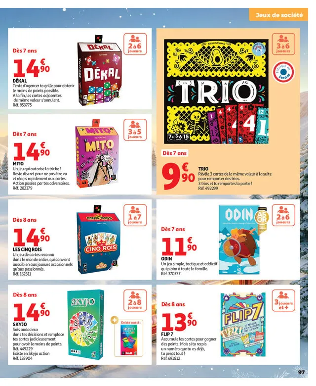 Catalogue Auchan · du 16 octobre 2026 au 6 décembre 2026 — page 97